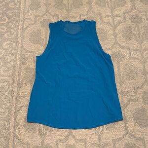 EUC Lululemon sculpt tank - medium blue